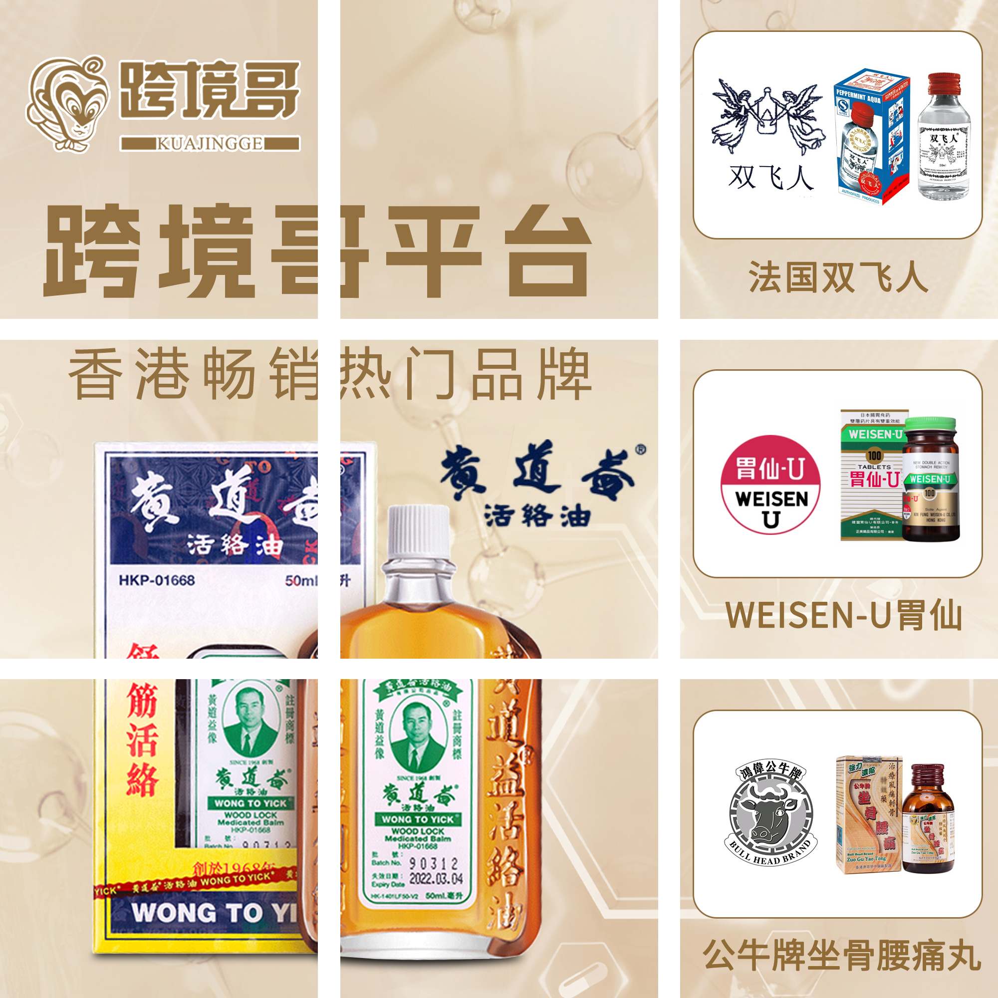 跨境哥品牌展示