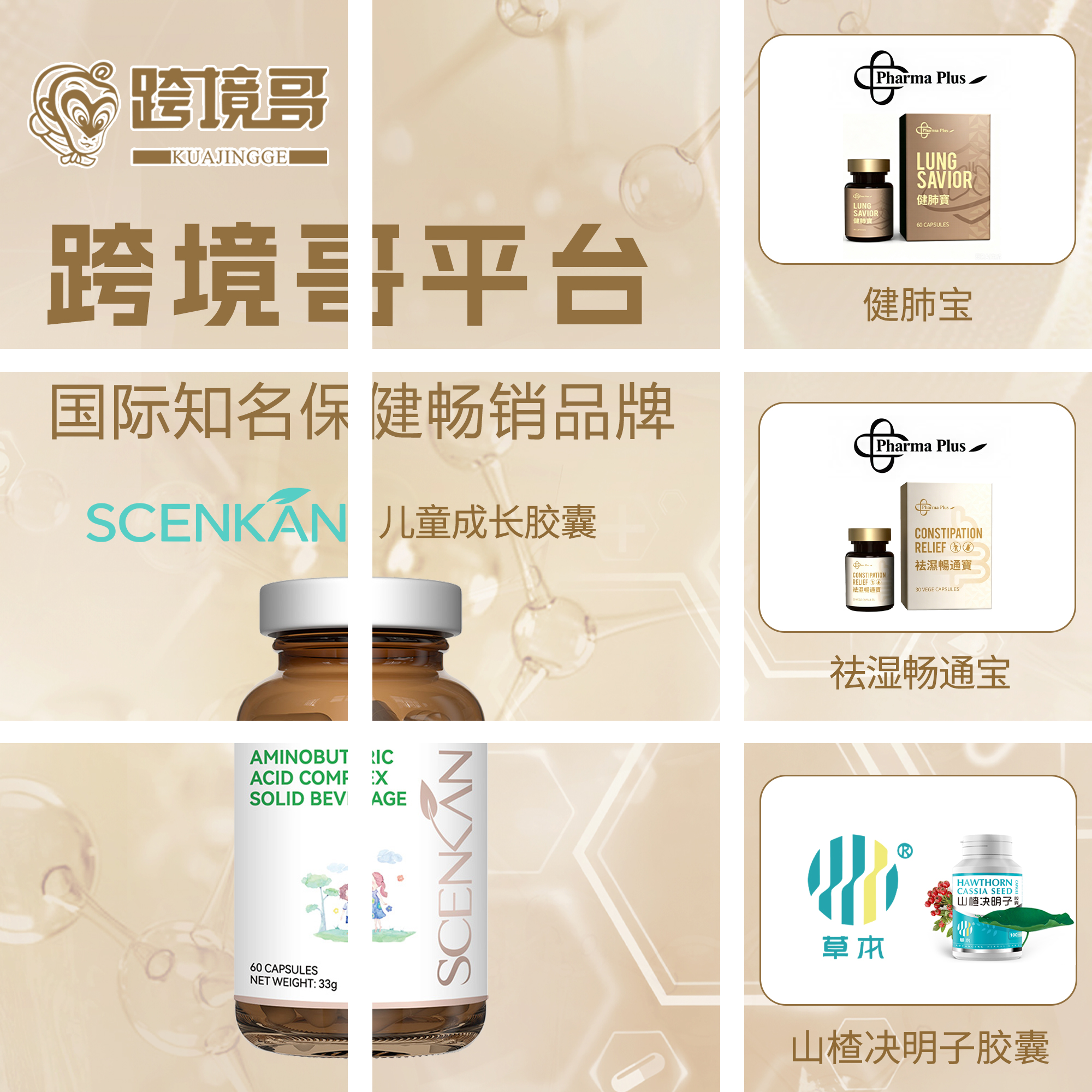 知名保健4产品